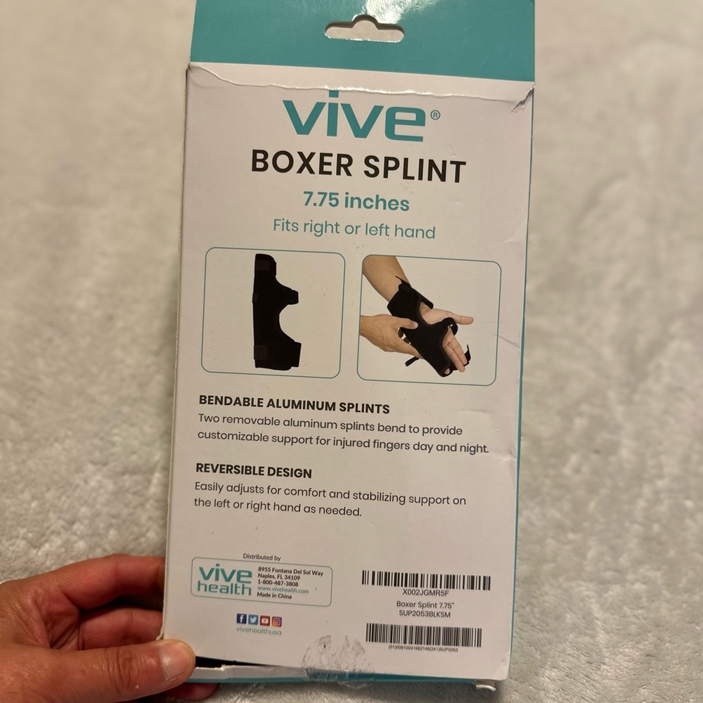 Vive Boxer Splint 7.5 - Picture 7 of 11